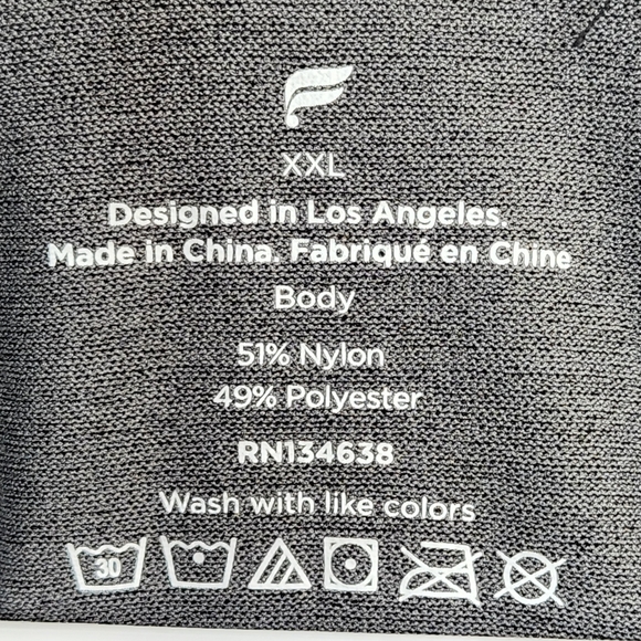 Fabletics Men's The Training Day Long Sleeve Tee - XXL - Picture 4 of 6